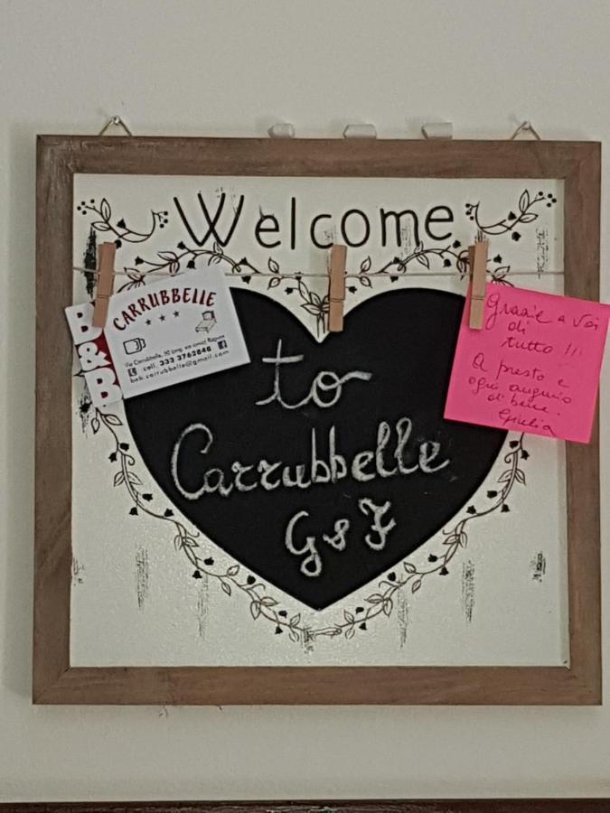 רגוזה B&B Carrubbelle מראה חיצוני תמונה